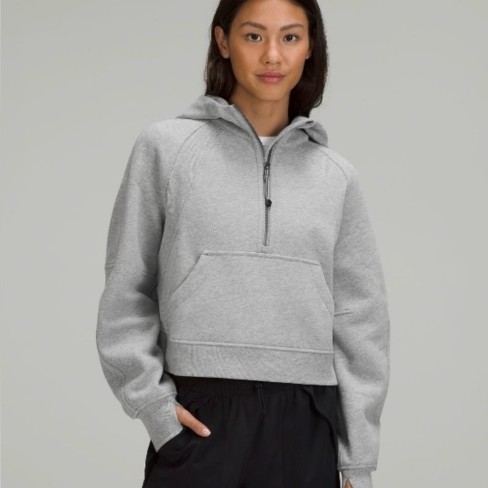 Lululemon half zip scuba hoodie